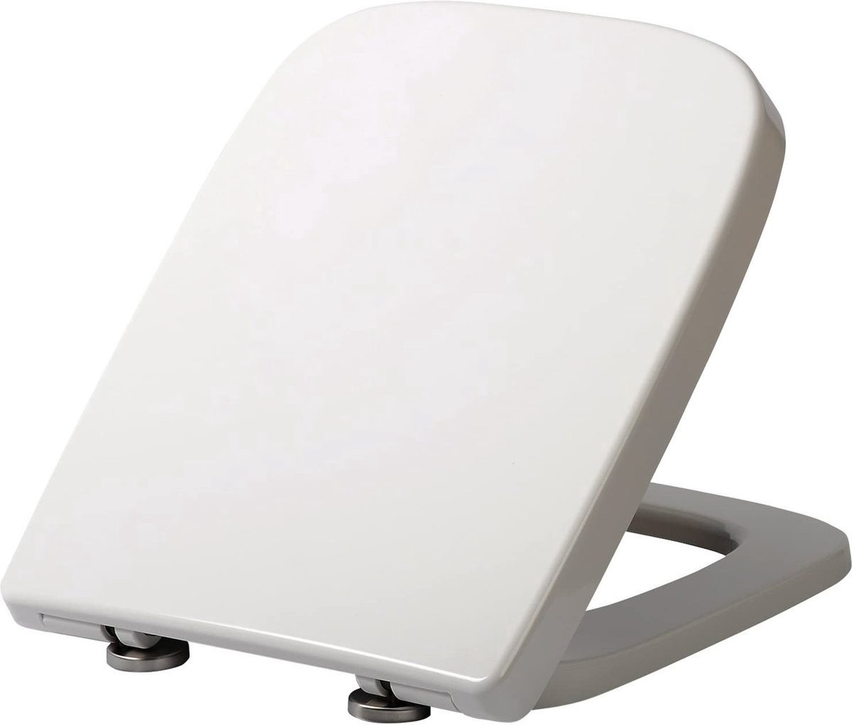 WNHB® WS2615 Toiletbril – Softclose WC Bril met Quick Release – Comfortabel Toiletdeksel – Wit