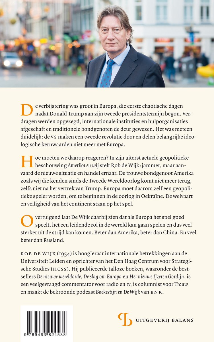 Amerika en wij - back cover
