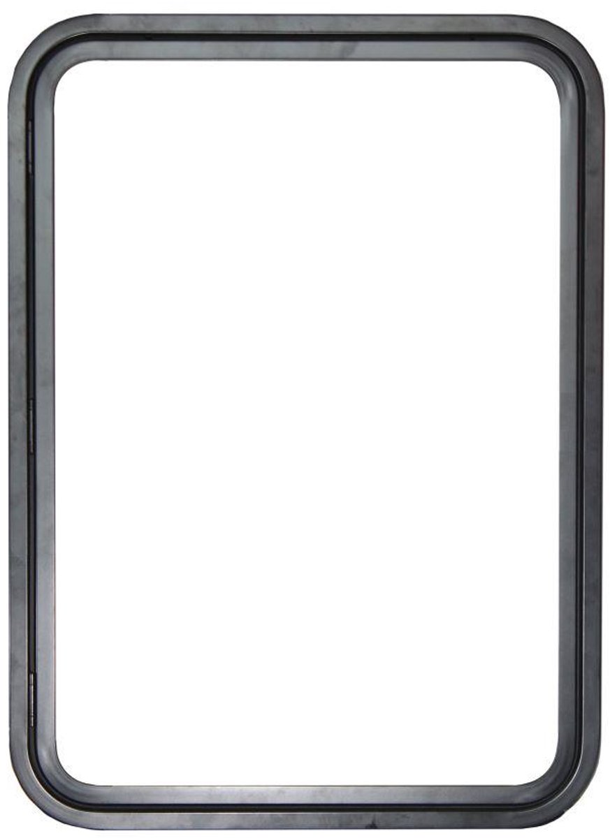 Serviceluik 650x900mm zwart - links, zonder paneel