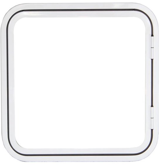 Serviceluik Edu 350 Wit - Inbouw Serviceklep Met Slot