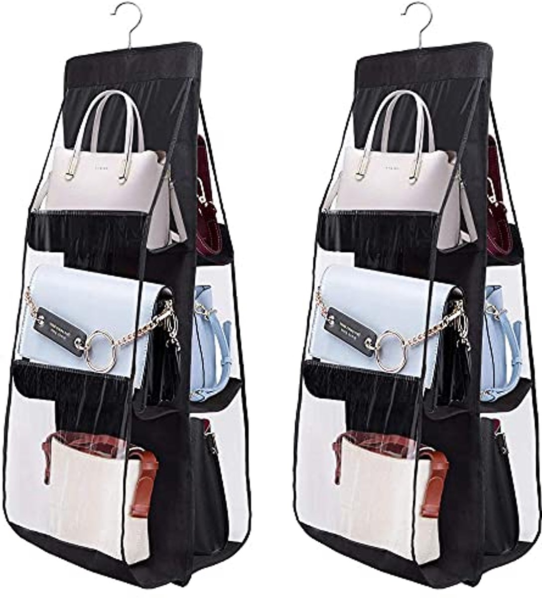 Hangende Handtas Organizer - 2 Stuks Opslagoplossing voor Tassen in Huis