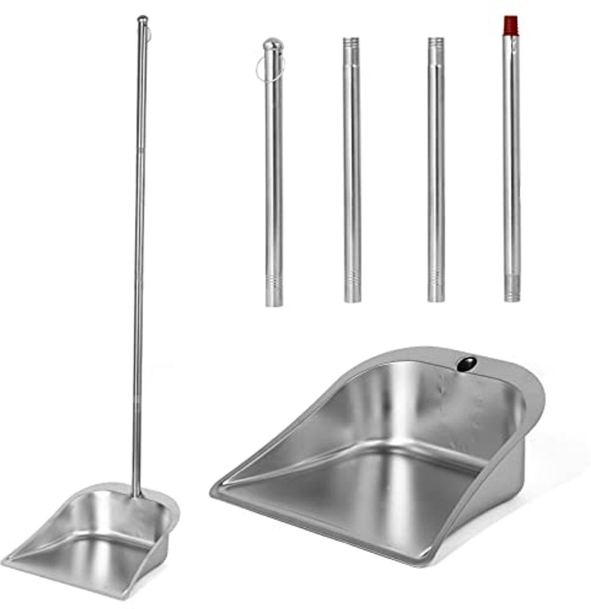 Groot formaat Heavy Duty Stofpan met Lange Handvat voor Keuken en Thuiskantoor