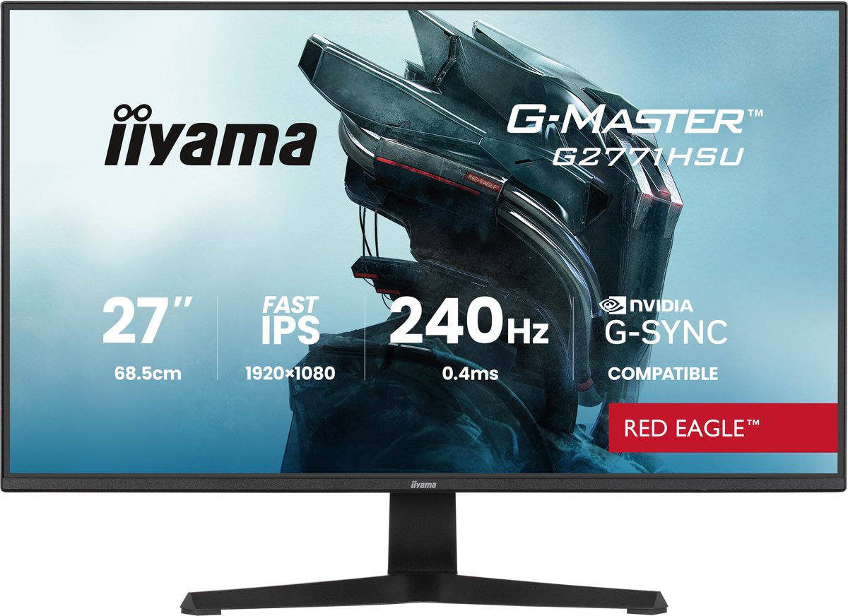 iiyama G-MASTER G2771HSU-B1 Gaming Monitor 27" Full HD - iiyama International - €139,00