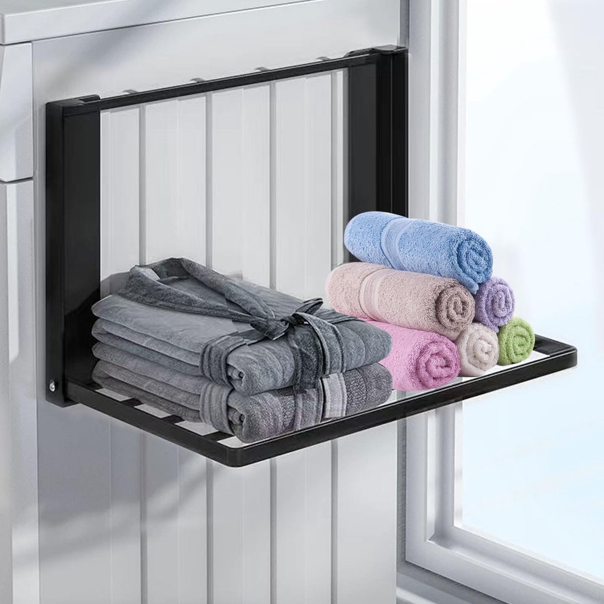 Azomor® Uitbreidbaar magnetisch rek voor wasmachine en koelkast opslag