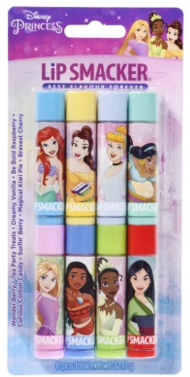 Lipsmacker Lip Balm Disney Princess Party Pack - 8 stuks