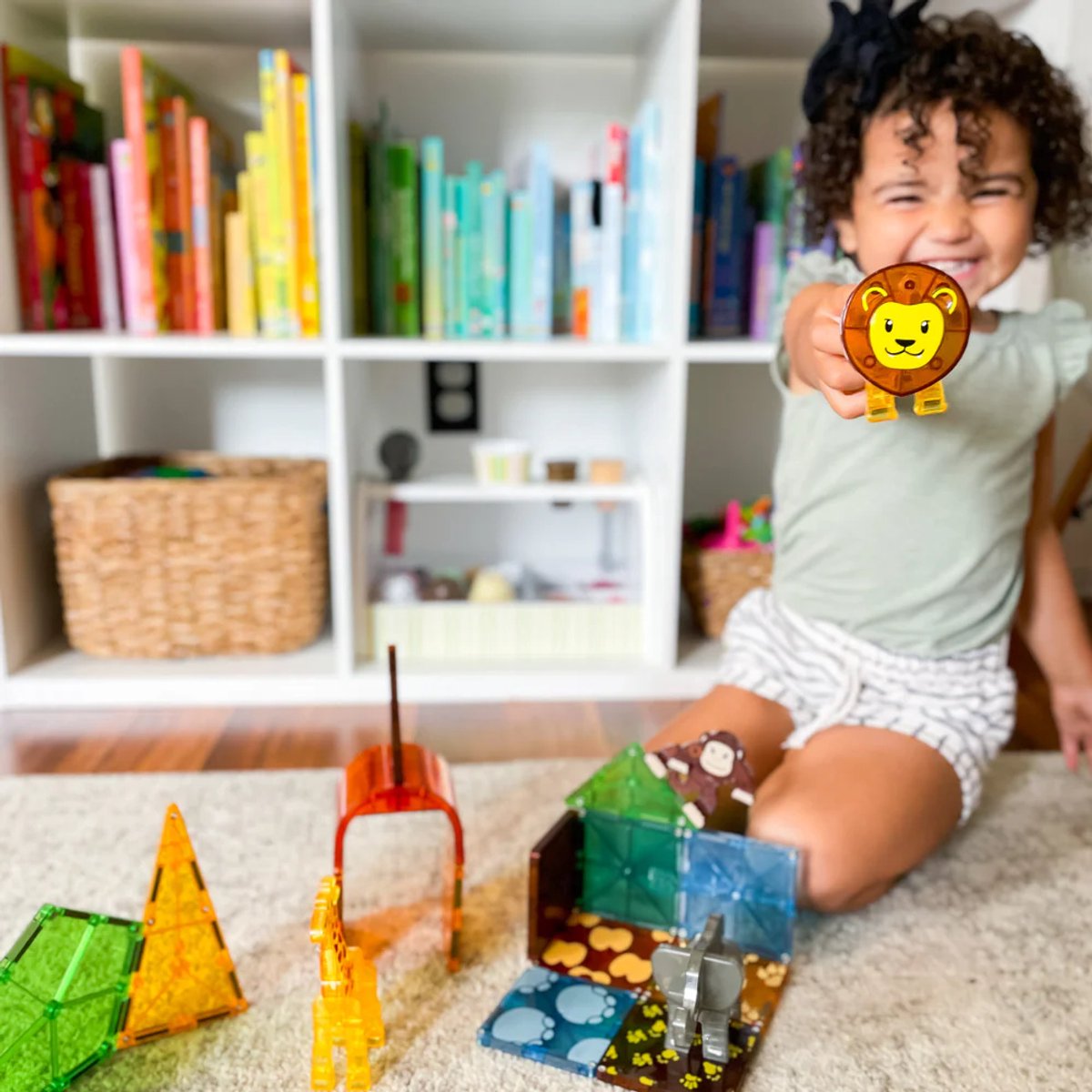 Magna-Tiles | Safari Animals 25 Stuks Set — afbeelding 9
