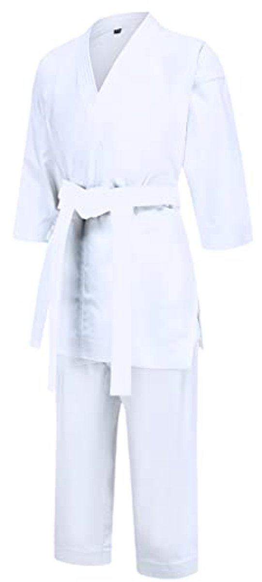 Judo Pak voor Kinderen met Ceintuur - Comfortabele Professionele Karate Outfit voor Jongens en Meisjes