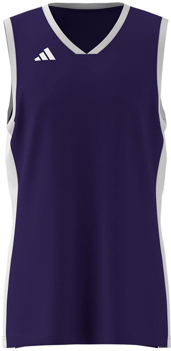 Adidas 3g Speed Reversible Basketball Mouwloos T-shirt Regular Man Paars