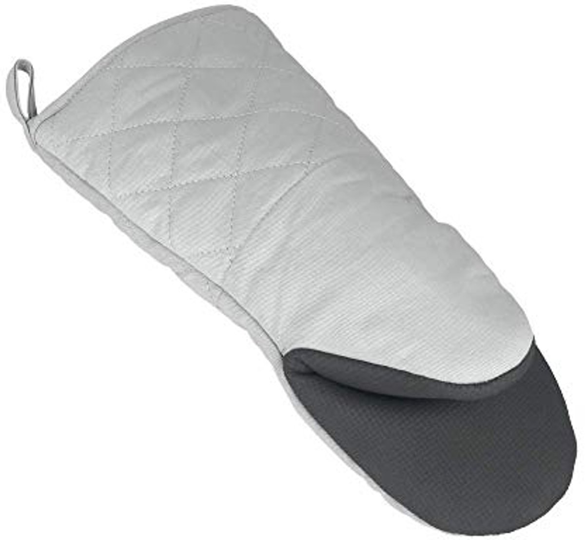 XL Ovenhandschoen met Anti-slip Grip - Hittebestendig tot 250 Graden, Grijs