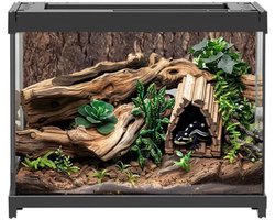 DailySupplies® Terrarium - Ecosysteem - Reptielenverblijf - Zwart