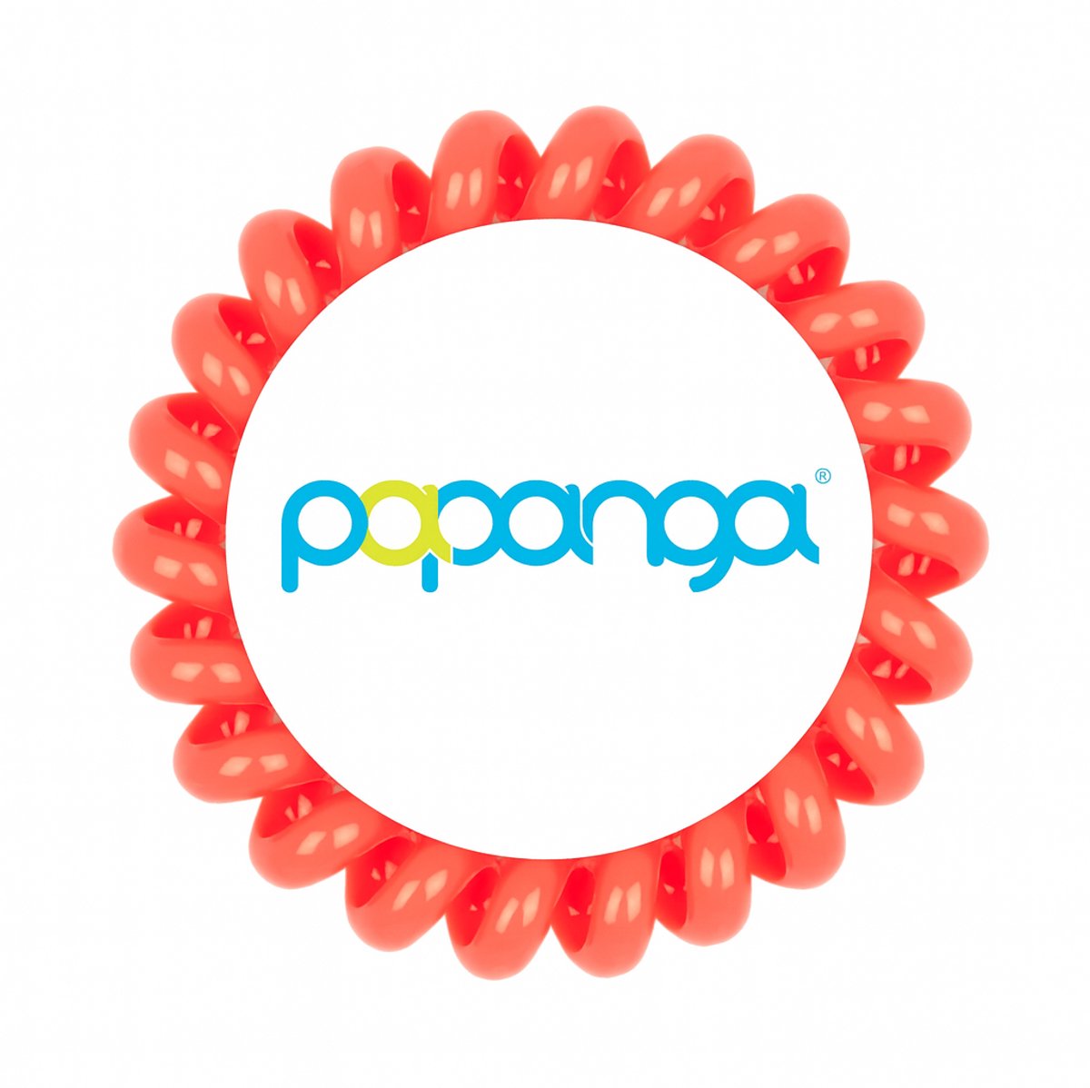Papanga Classic - Haarelastiek Big Coral - Spiraalvormig - Haarvriendelijk