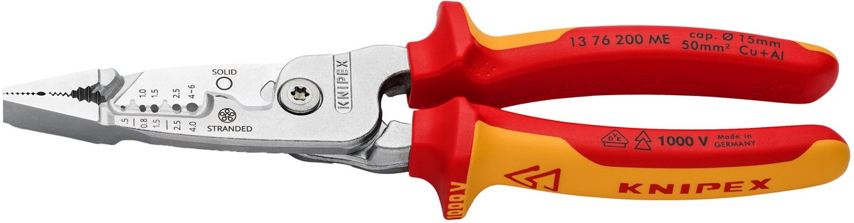Knipex 13 76 200 ME Multifunctionele tang 200 mm
