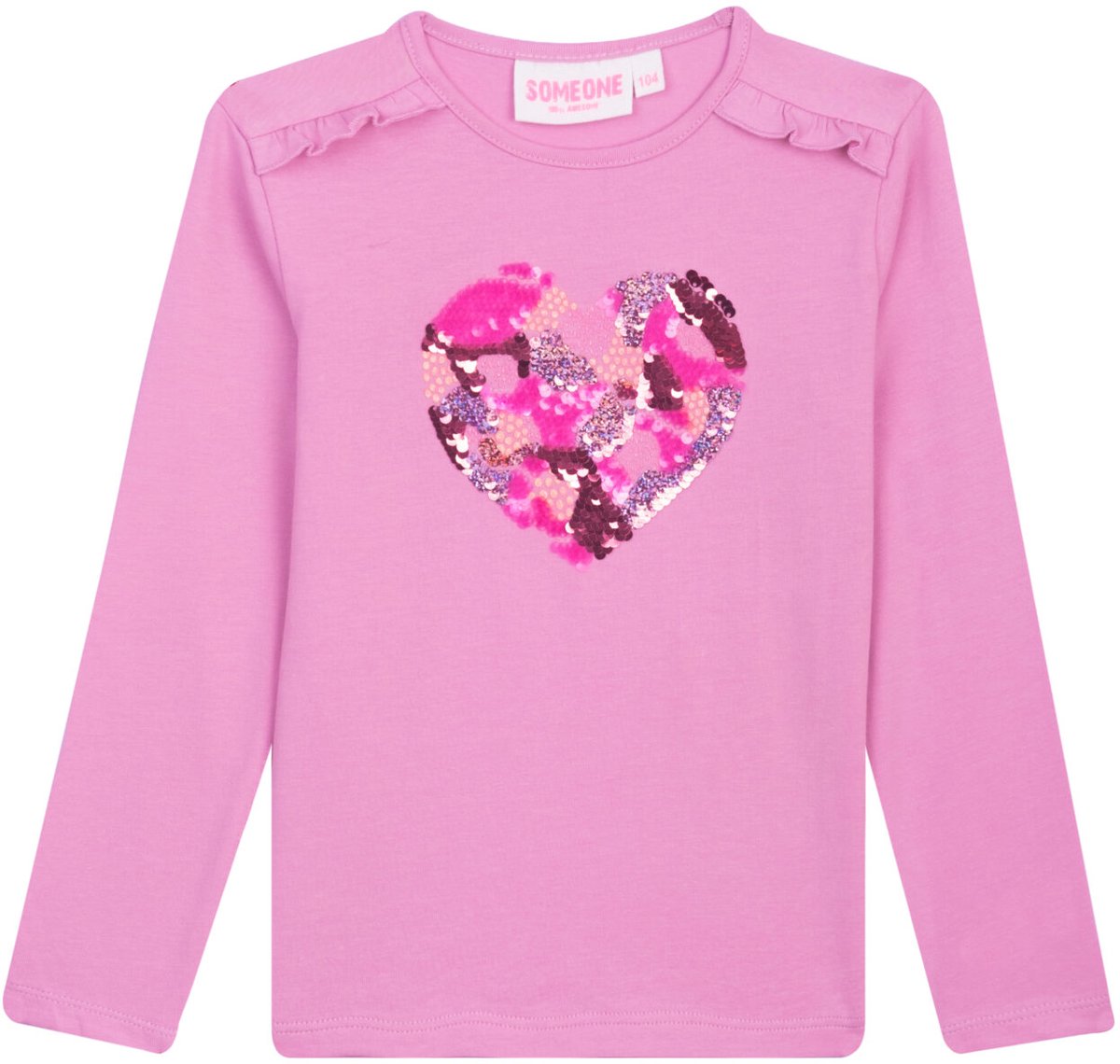 Someone FAUVE-SG-03-C Meisjes T-shirt - Pink