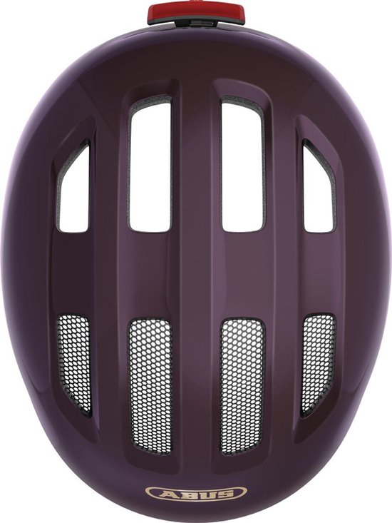 Abus Kinderhelm Smiley 3.0 M LED Royal Purple van ABUS — afbeelding 2