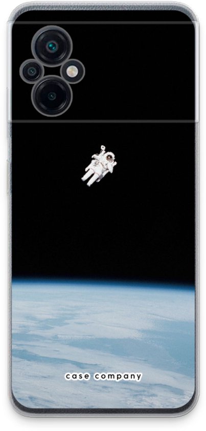 Case Company® - Coque Xiaomi Poco M5 - Alone in Space - Coque souple pour téléphone - Protection sur tous les côtés et bord de l'écran
