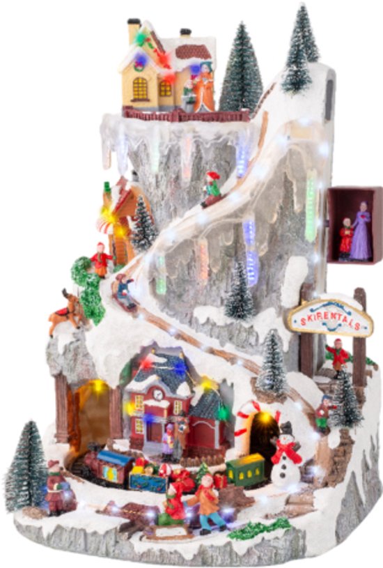 Lumineo - MicroLED scenery l29b26h44 cmklr/mlt