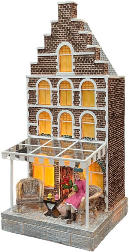 Oosterik home - Kersthuis Met Dame Op Terras