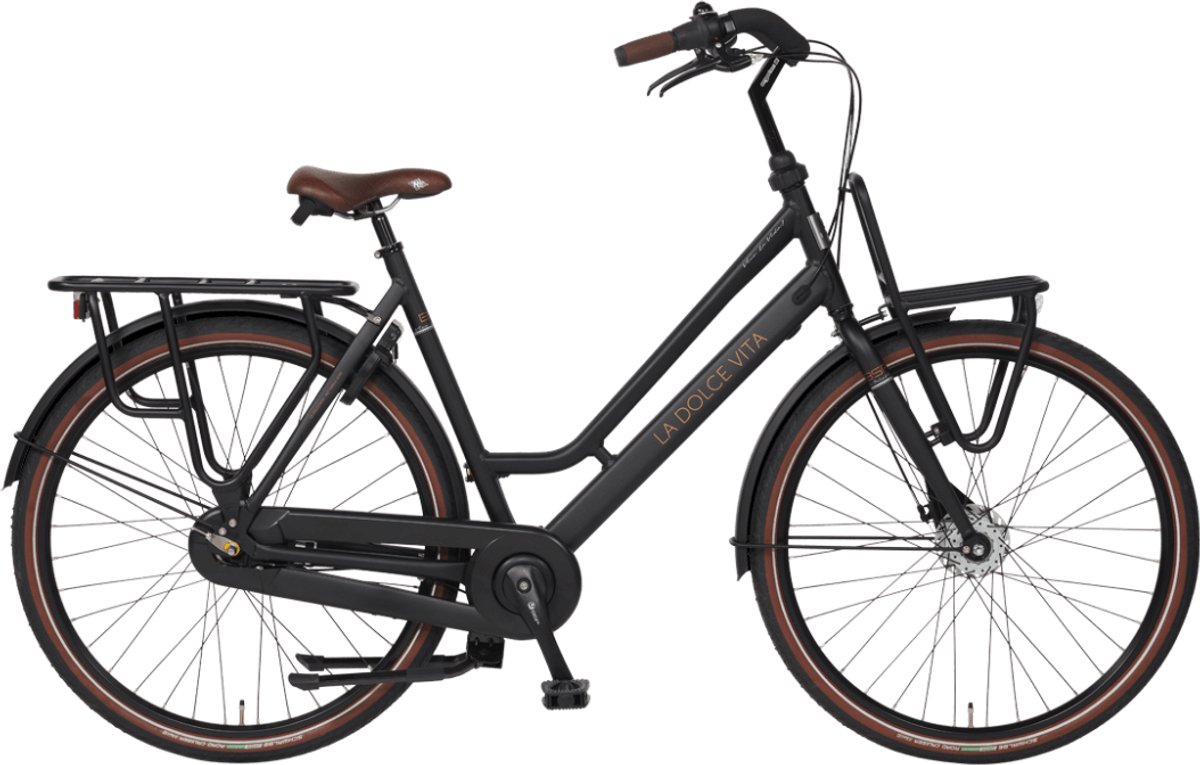 BSP La Dolce Vita - Moederfiets - 7 versnellingen - 57 cm - Onyx Black