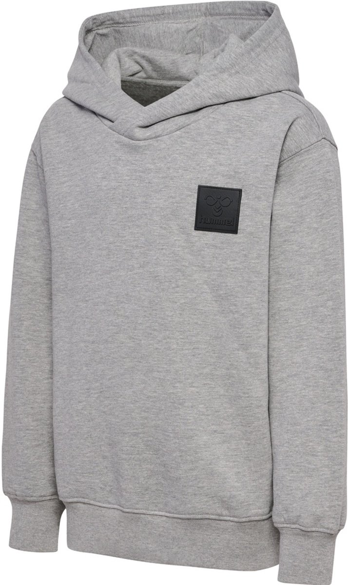 Hummel Kinder Sweatshirt Hmlclean Hoodie Grey Melange-134