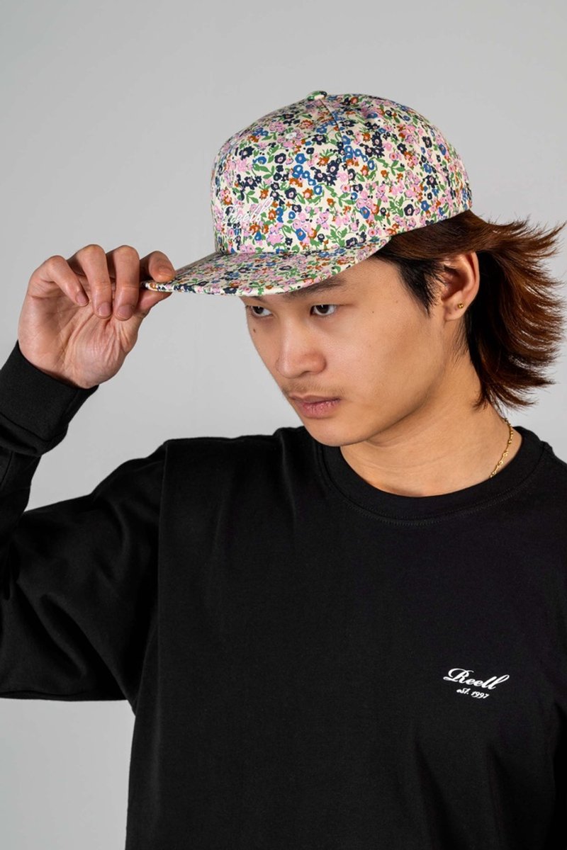 Reell Cap Low Pitch Cap 1402-049-05-077 Floral Peace