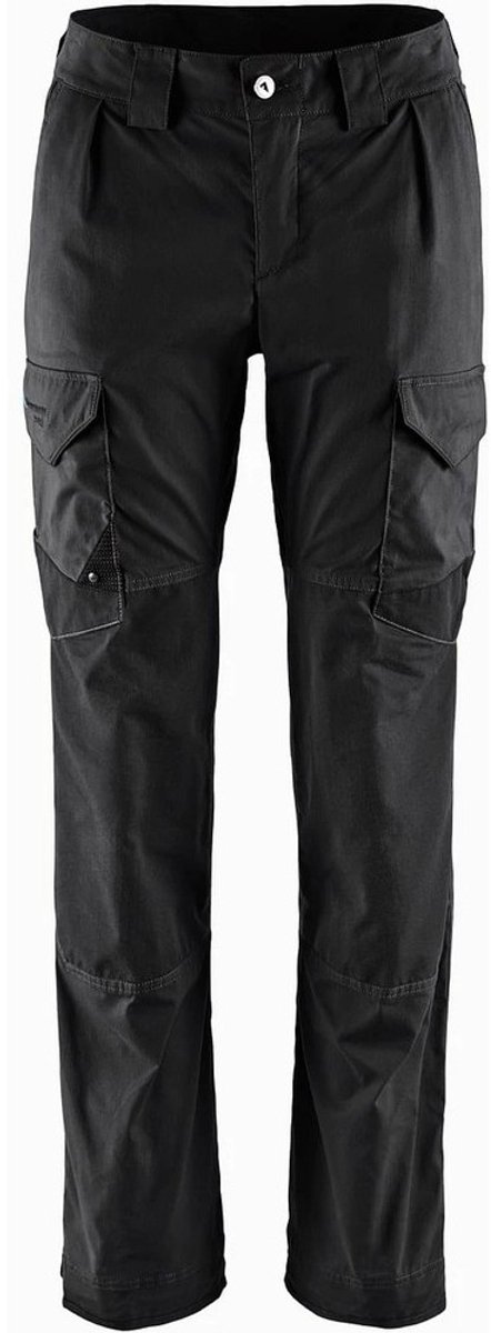 Klättermusen dameswandelbroek Grimner Pant W’s Granit-Raven Raven 140678 Zwart