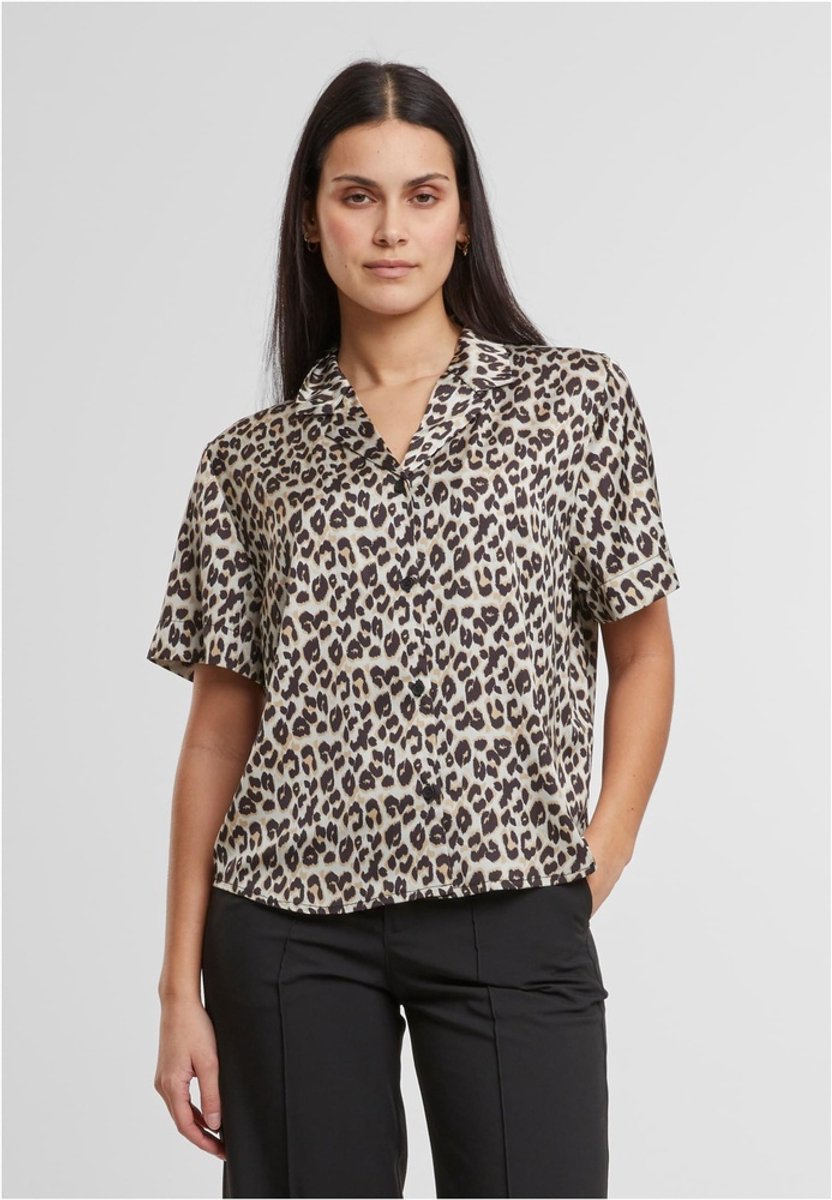 Urban Classics Leo Resort Blouse XS Bruin