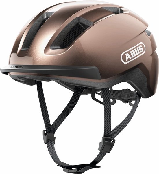 Fietshelm ABUS PURL-Y metallic copper L - 57-61 cm - bruin - Geschikt voor gebruik op speed pedelecs - elektrische fietsen - snorfietsen - NTA-8776 340 g — afbeelding 5