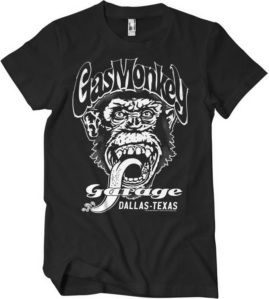 Gas Monkey Garage T-Shirt Dallas, Texas T-Shirt GMG-1-GMG001-H95-4 Black-XXL