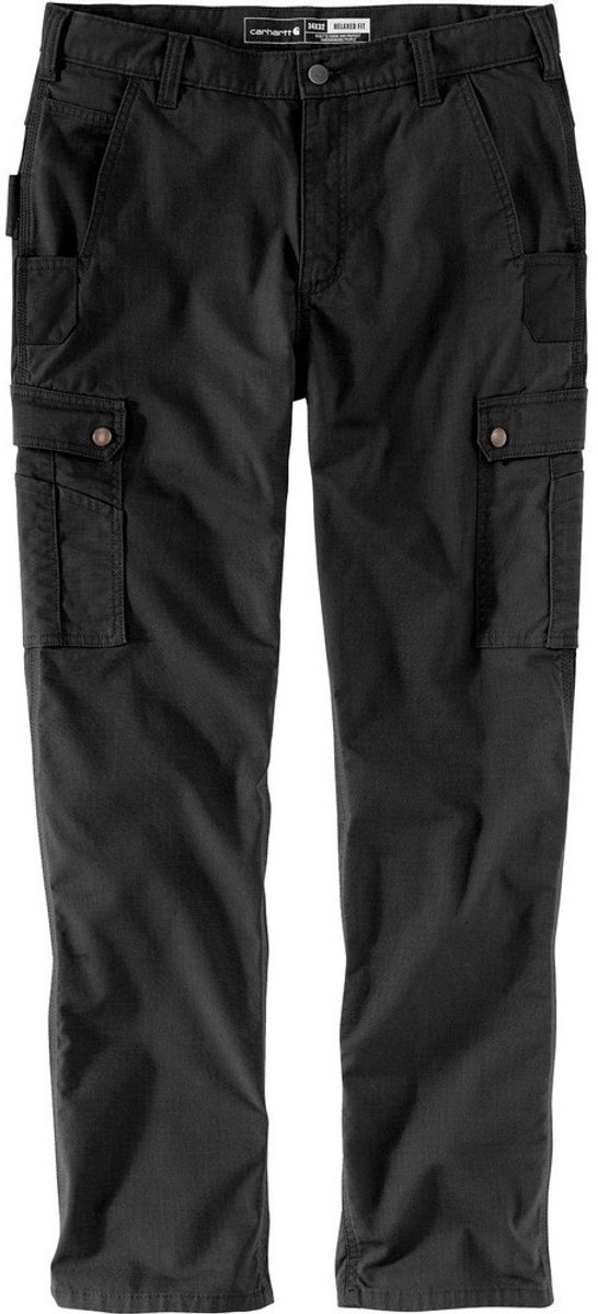 Carhartt Broek Relaxed Ripstop Cargo Work Pant Zwart
