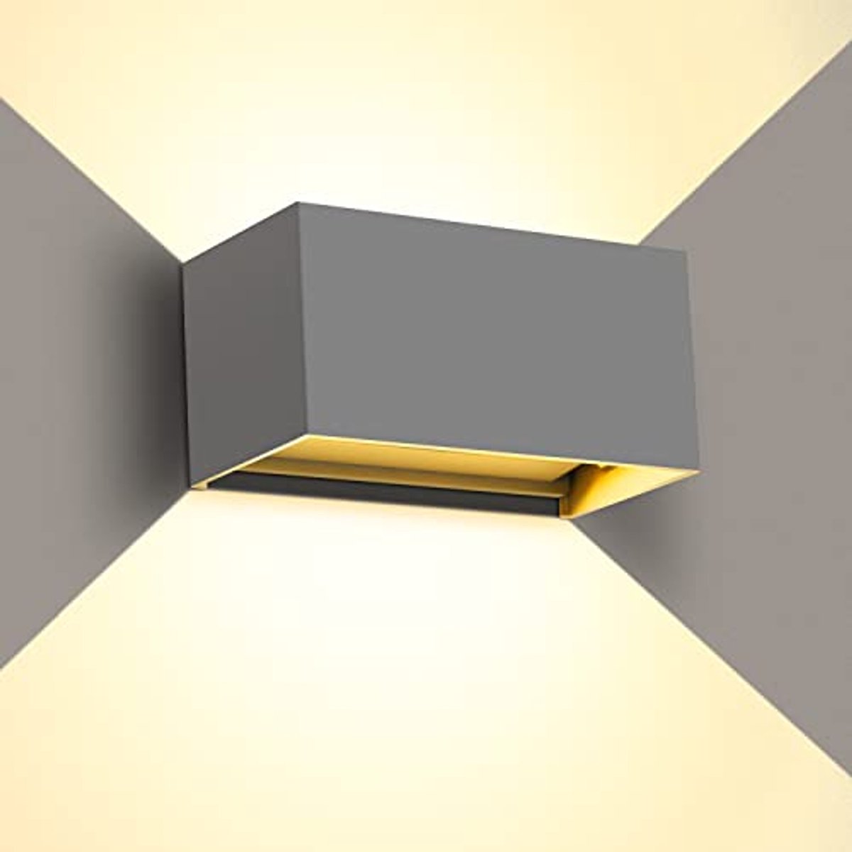 20 W Buiten LED Wandlamp - Verstelbare Stralingshoek - IP65 Waterdicht en Warm Wit Licht