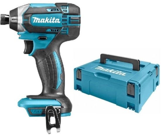 Makita DTD152ZJ 18V Slagschroevendraaier Losse Body zonder accu en lader, compact, 165 Nm, ingebouwde verlichting