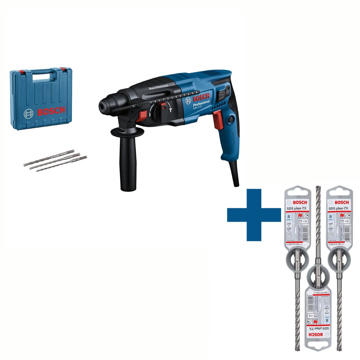 Bosch Professional SDS Boorhamer GBH 2-21 Aanbieding bij GAMMA