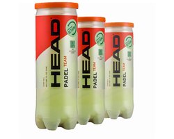 HEAD Padel - Padelballen - 3 pack - 9 padel ballen