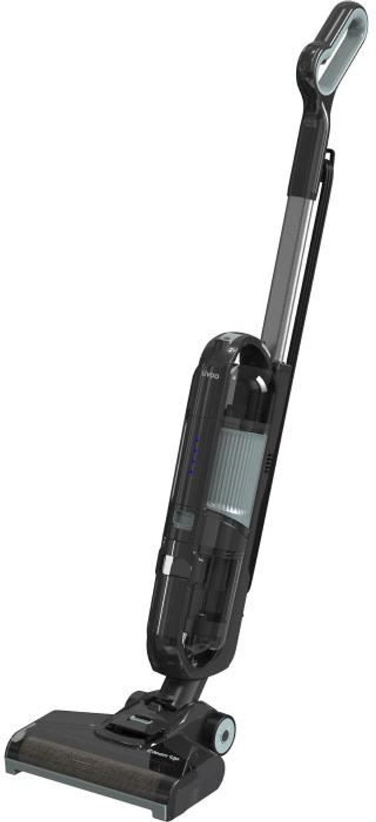 Snoerloze bezemstofzuiger - LIVOO - DOH143 CLEAN'UP - 600 W - 2 in 1 - 15 kPa - 80 dB - 2 tanks - Grijs