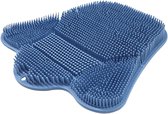 Voet Scrubber Mat, Siliconen Douche Voet Scrubber Mat - Antislip Zuignap Schoonmaak Benodigdheden Massage Tools voor Spa Terug Mannen Vrouwen Dode Huid Bad Thuis Bad Accessoires