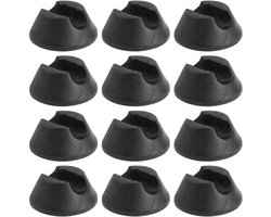 16pcs Hairpin Leg Protector Feet Furniture Coffee Table Chair Desk Leg Rubber Caps Floor Covers Silicone Protective Tip