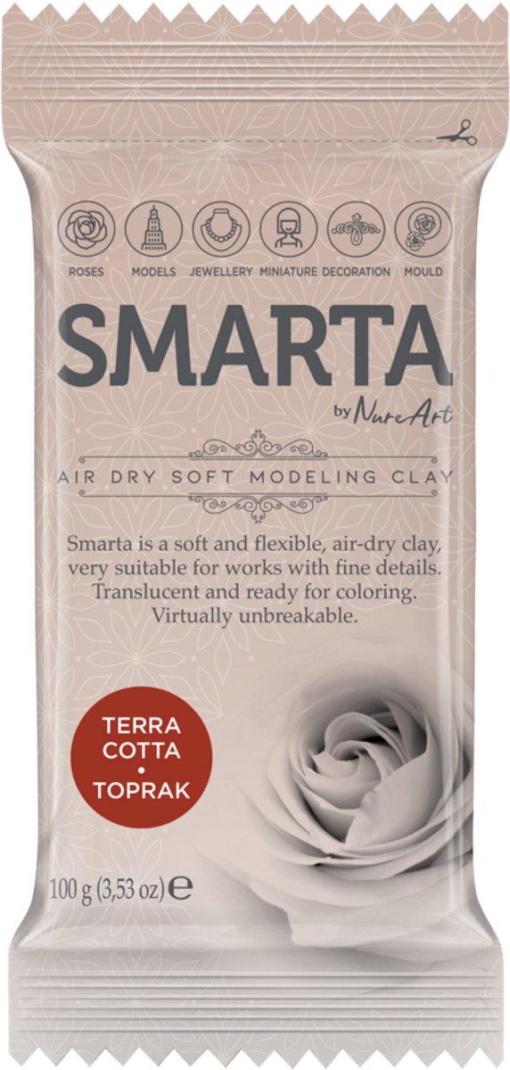Smarta zelfdrogende klei - Terra Cotta 100g