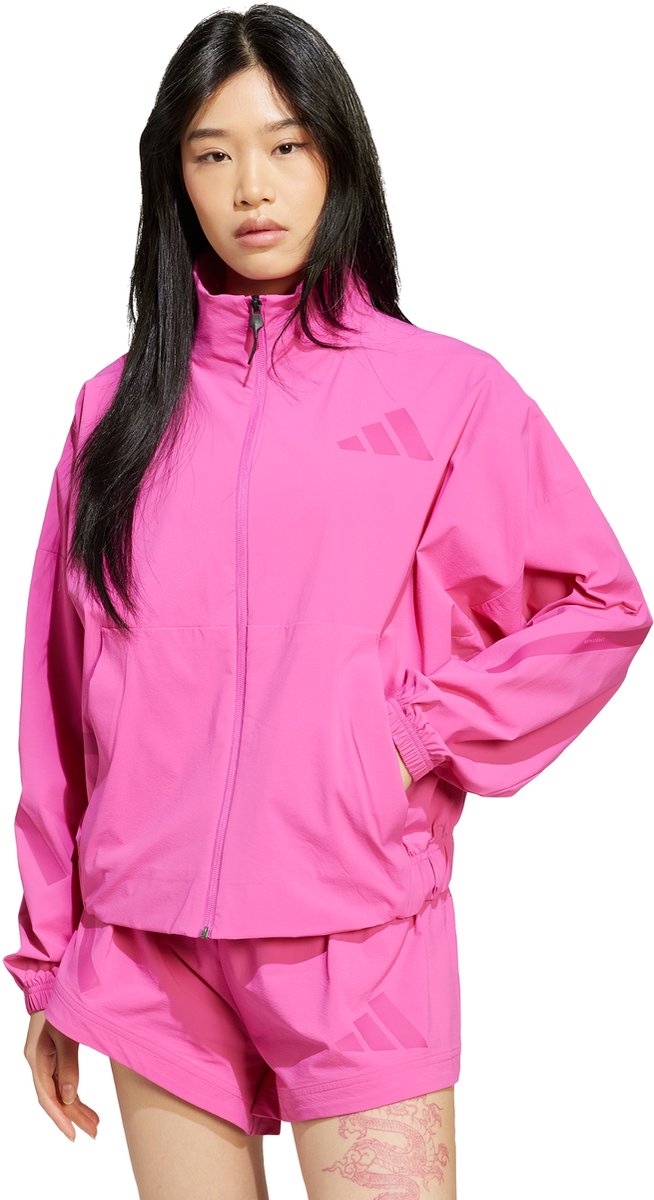 adidas Sportswear adidas Z.N.E. Woven Ritsjack Dames Roze