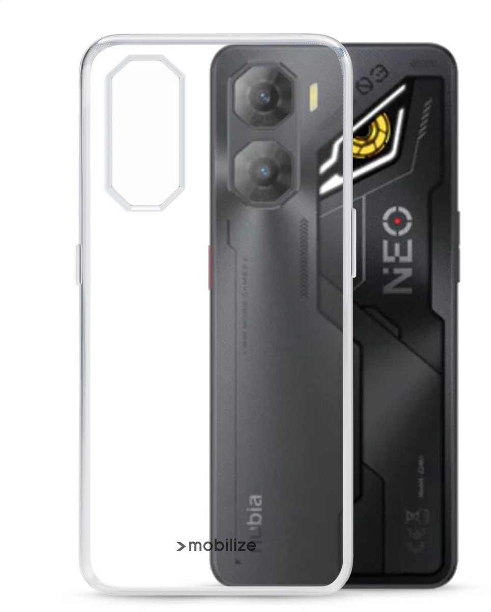 Mobilize Doorzichtig Hoesje geschikt voor Nubia Neo 3 Telefoonhoesje Flexibel TPU | Mobilize Gelly Case Backcover | Doorzichtig Telefoonhoesje Neo 3 | Neo 3 Case | Back Cover - Transparant