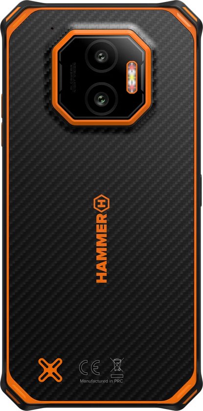 Hammer Sim Card Hammer Energy X2 4G Dual Sim 6/128GB Orange Black | bol