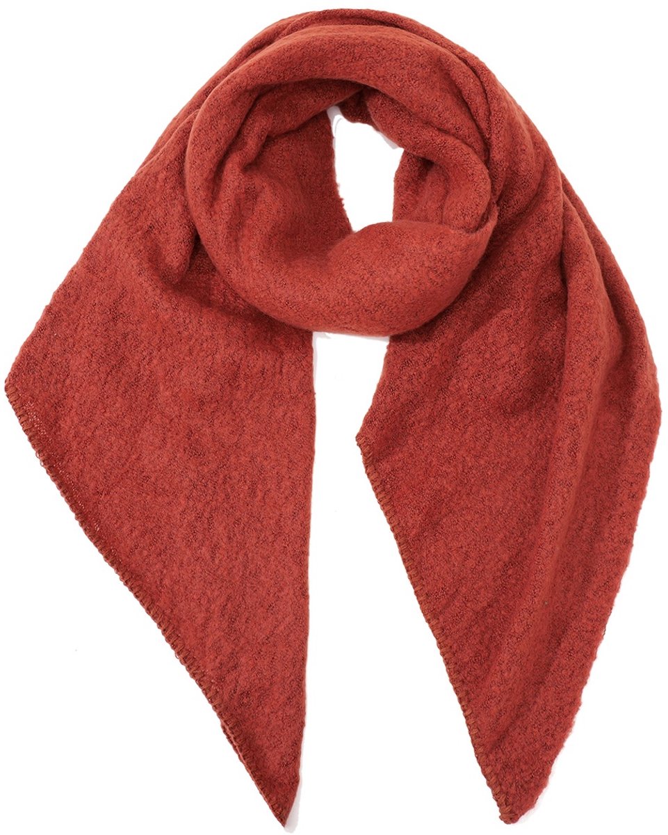 Wintersjaal - Rood- 180x50cm - dames - elegant - warm