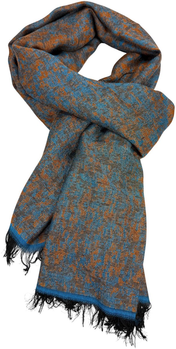 Heren sjaal - 60% Rayon - 40% Modal - Zacht en comfortabel - Made in Italy