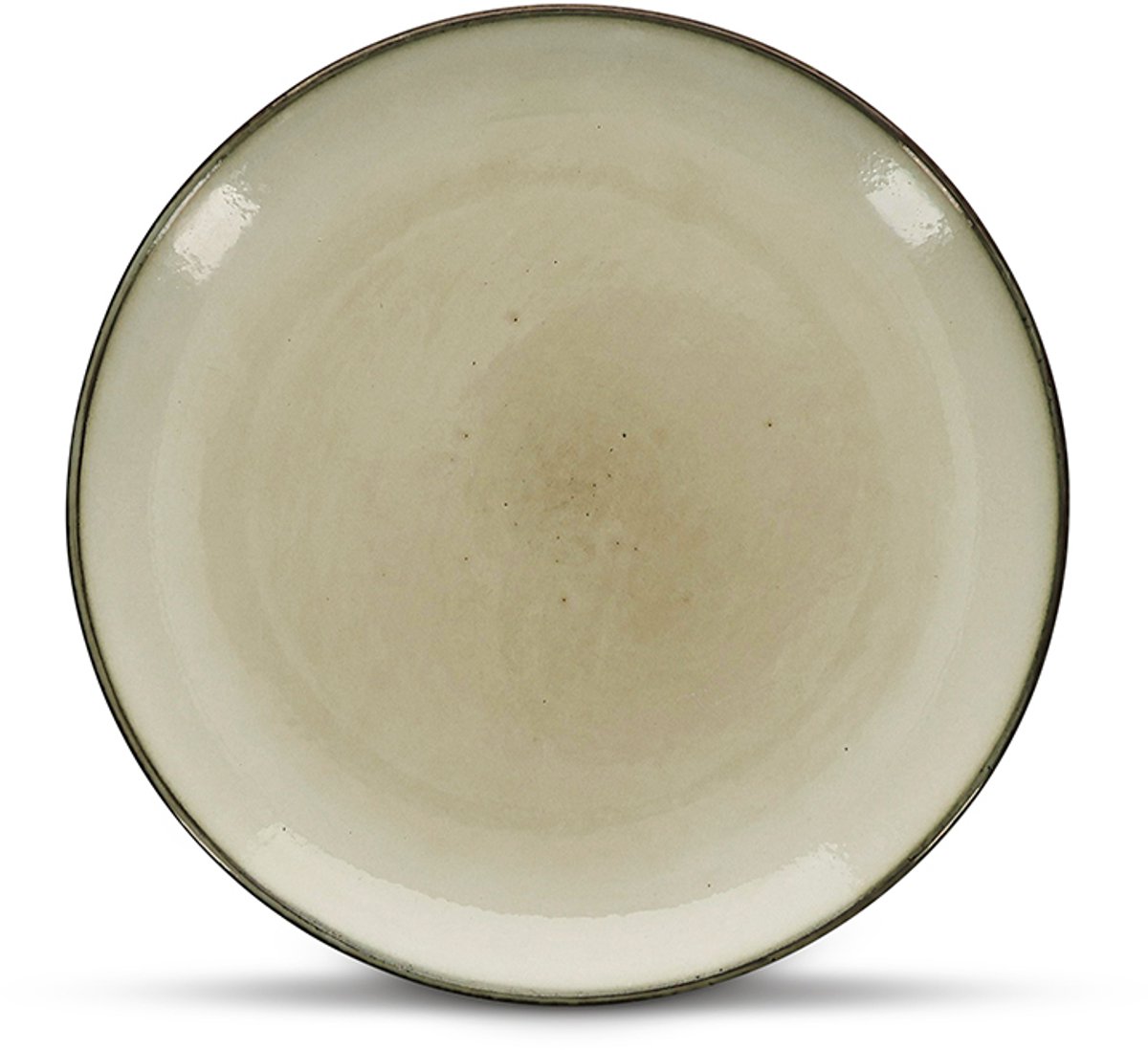 S&P Plat bord 20cm ivoor Meridian (Set van 4)