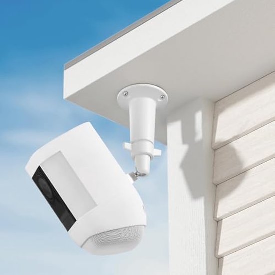 Verstelbare Wandbeugel voor Beveiligingscamera's - Compatibel met Ring Spotlight Cam en Ring Solar Panel - 360° Aanpasbare Steun voor Camera's van Merkloos — afbeelding 4