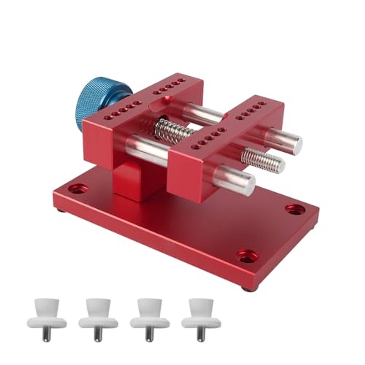 Verstelbare Horlogekasthouder voor Horloge Reparatie - Krasvrije Tafel Klem