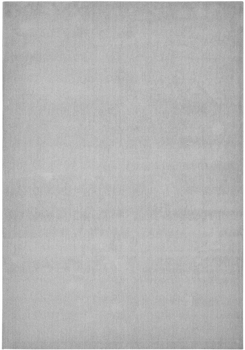 Tapeso Wasbaar vloerkleed - Softwash lichtgrijs 140x200