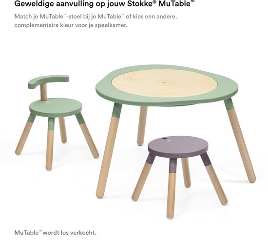 Stokke® MuTable™ stoel V2 Storm Grey van Stokke — afbeelding 2