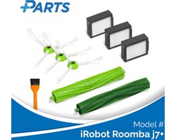 iRobot Roomba j7+ Onderhoudsset (Plus.Parts® alternatief voor 4624878 / 4639168) - LET OP; niet geschikt voor iRobot Roomba COMBO j7+!