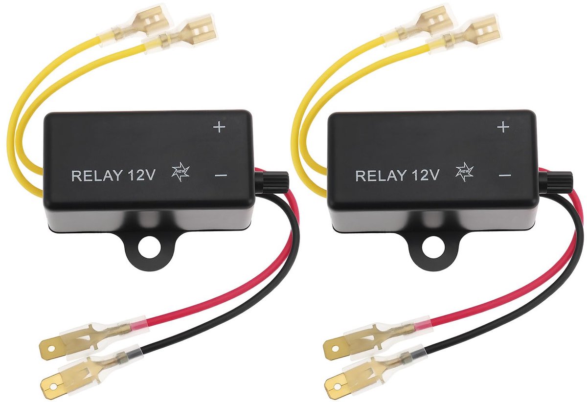 2 stks 12 V Auto en Motorfiets Hoorn Relais voor Auto en Motorfiets Hoorn Control Systemen