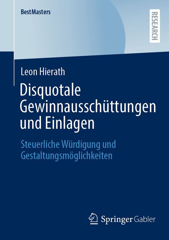 Business and Economics (German Language) - Disquotale Gewinn ... - cover